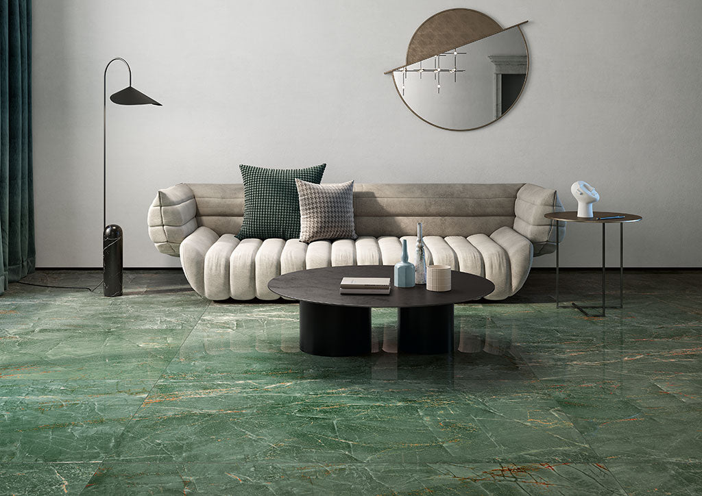 Fioranese Marmorea Intensa Emerald Dream 74x148 kitchen lifestyle