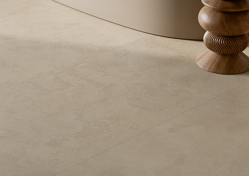 Fioranese Fusion Plaster Taupe 75x149.7 concrete-effect lifestyle