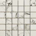 Fioranese Prestige Arabescato Effect mosaico 5x5 swatch