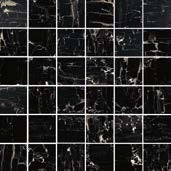 Fioranese Prestige Portoro Effect mosaico 5x5 swatch
