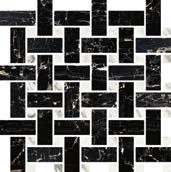 Fioranese Prestige Portoro Effect mosaico weave swatch