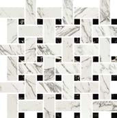 Fioranese Prestige Statuarietto Effect mosaico weave swatch