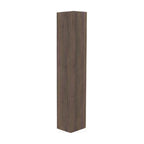 GSI Pura Ribbed tall wall unit in walnut