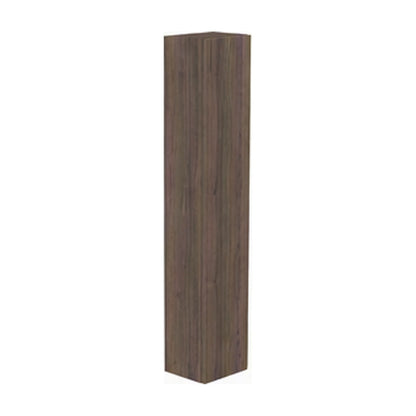 GSI Pura Ribbed tall wall unit in walnut