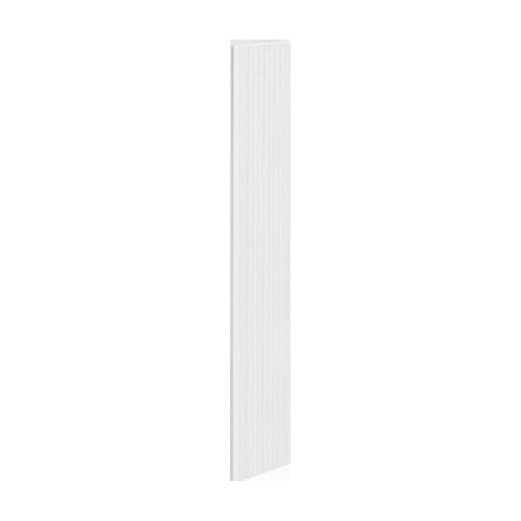 GSI Pura Ribbed tall wall unit in matt white