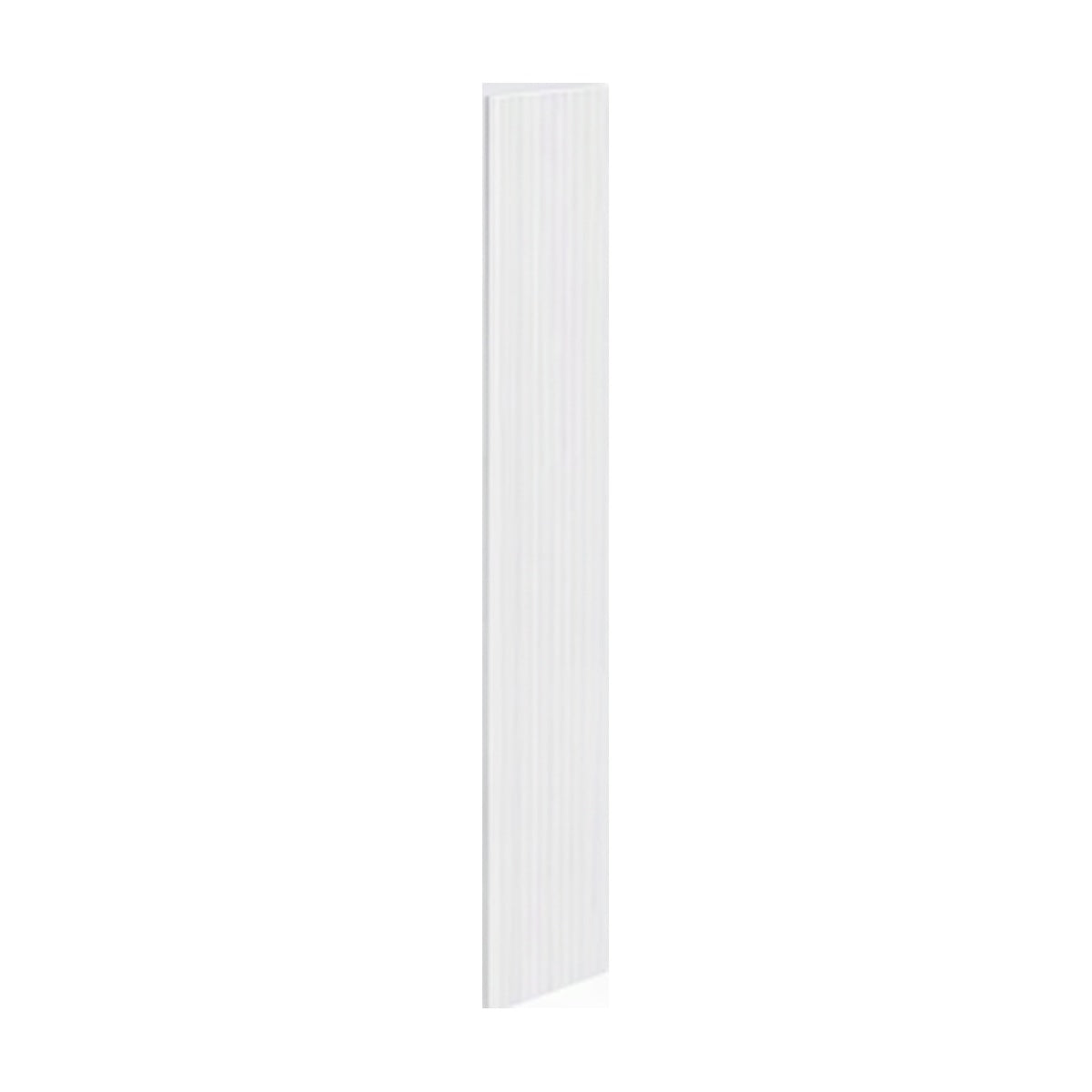 GSI Pura Ribbed tall wall unit in matt white