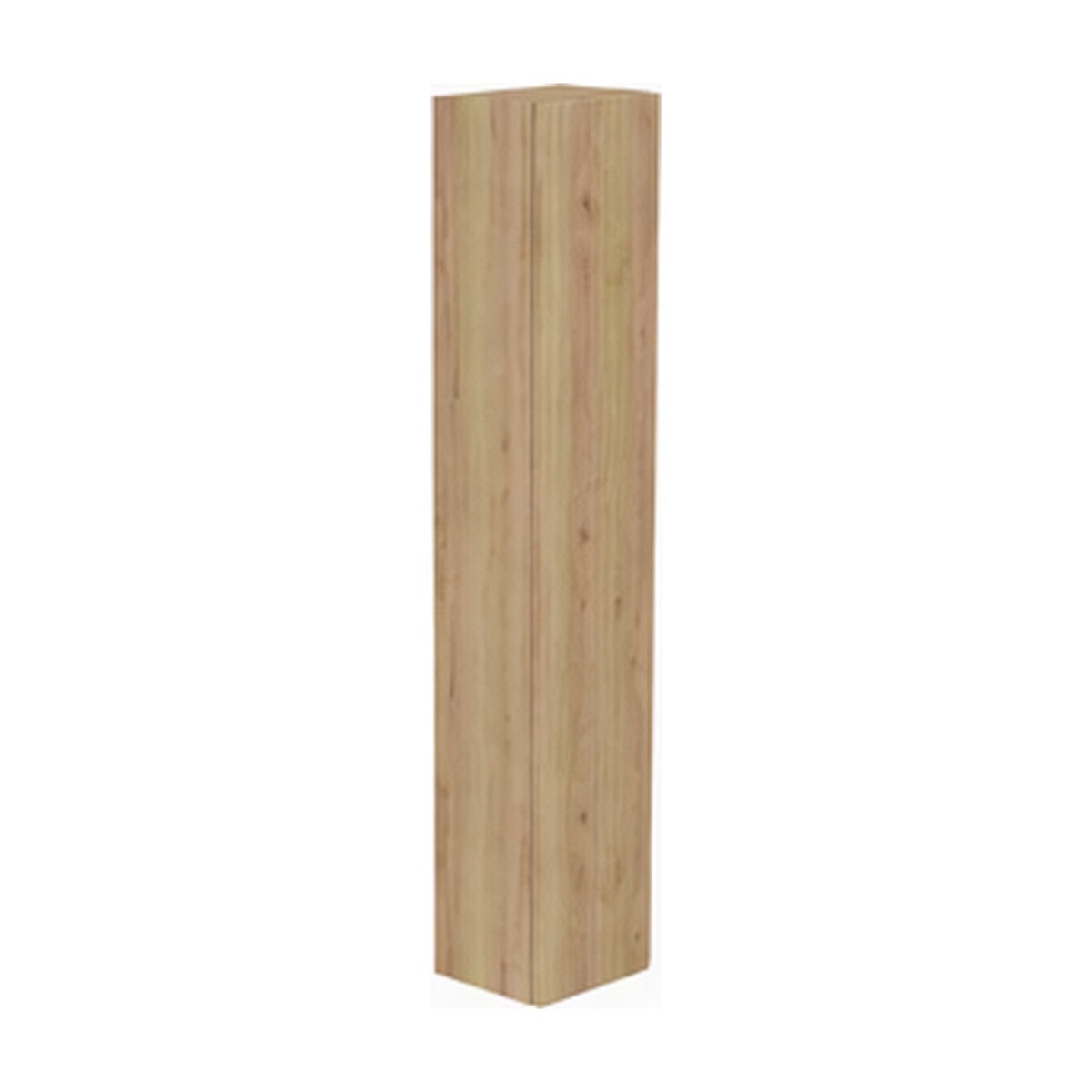 GSI Pura Ribbed tall wall unit in oak