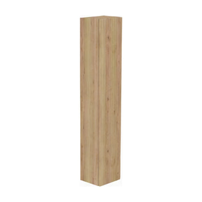 GSI Pura Ribbed tall wall unit in oak