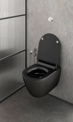 GSI Pura WC in matt ardesia, wall hung