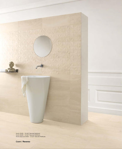 COEM Reverso avorio diamond bathroom lifestyle