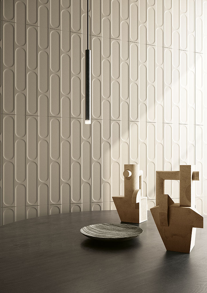 Fioranese Fio. Biscuit Avorio 30.2x60.4 wall lifestyle