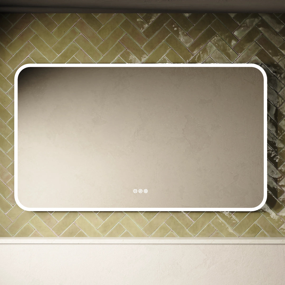 Crosswater Svelte Illuminated Mirror 1200 x 700mm