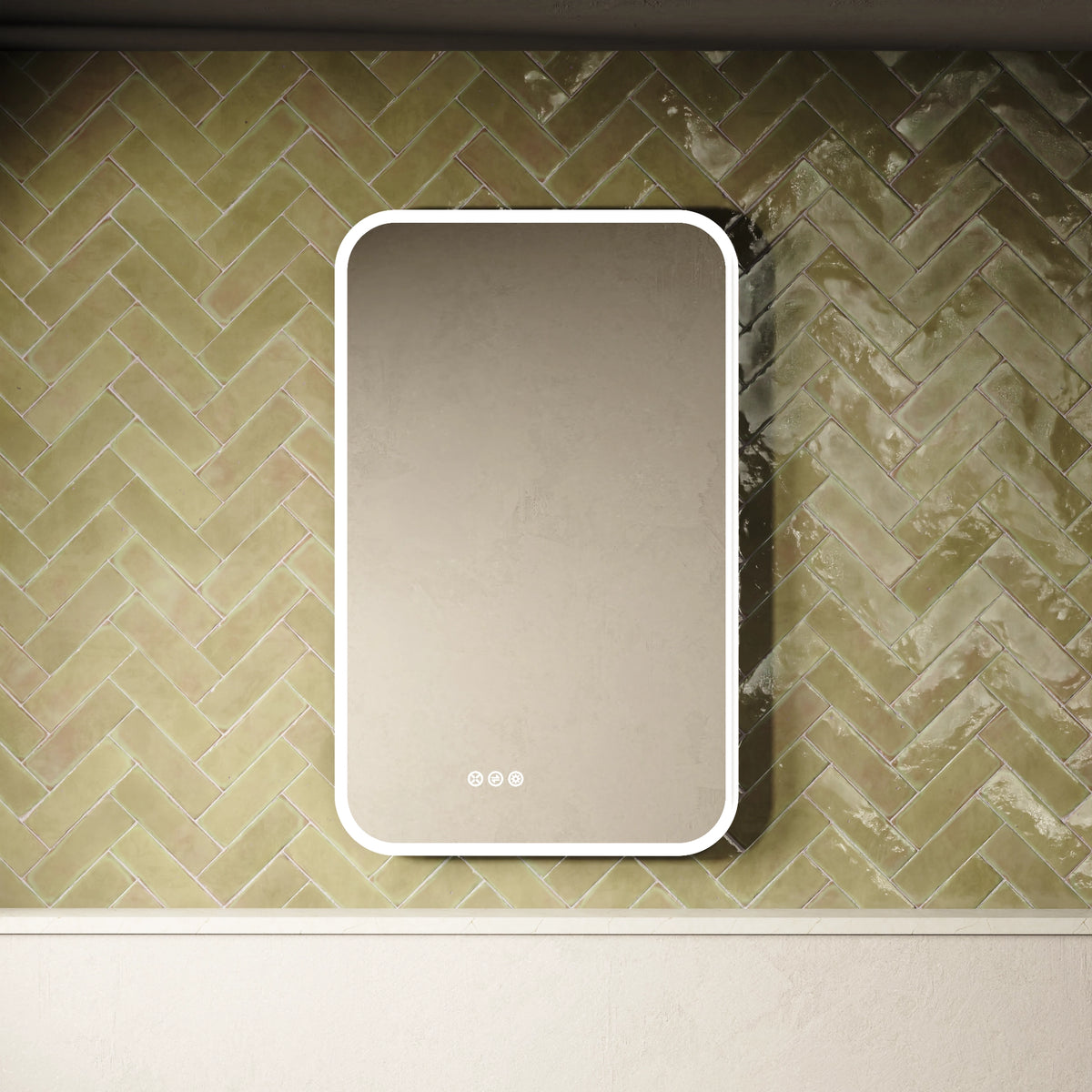 Crosswater Svelte Illuminated Mirror 500 x 800mm