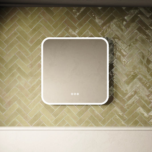 Crosswater Svelte Illuminated Mirror 600 x 600mm