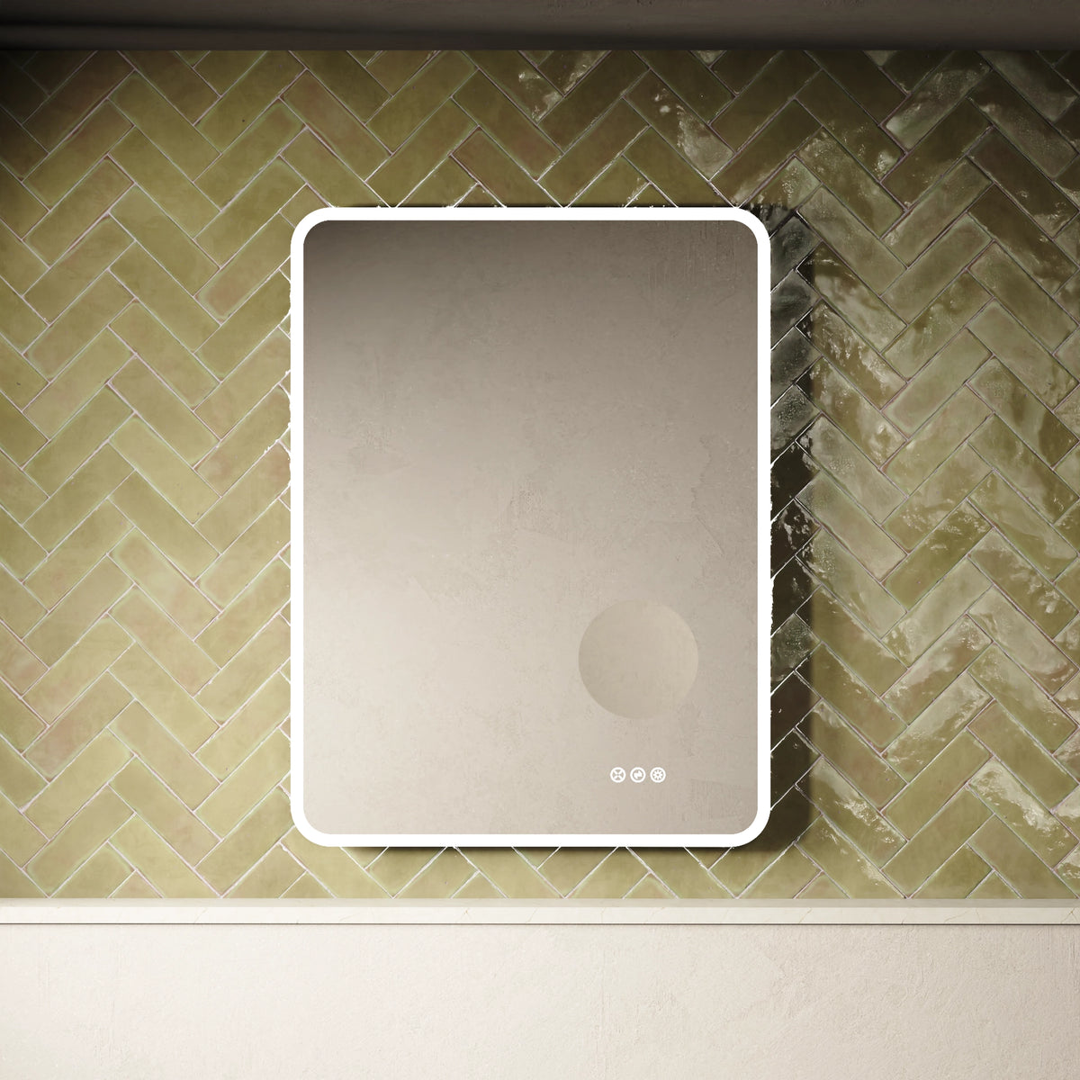 Crosswater Svelte Illuminated Mirror 600 x 800mm