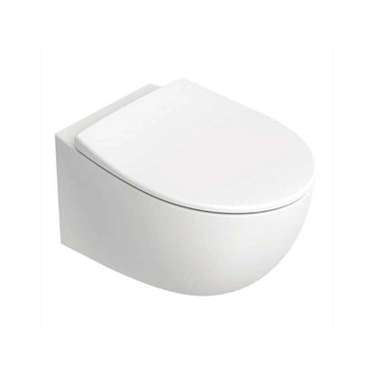Catalano Italy 52 Wall-Hung Rimless Toilet Glossy white