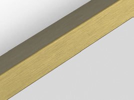 Origins Living Docklands Octagon Mirror in Brushed Brass