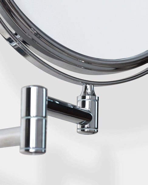 Origins Living Taylor Reversible 5x Magnifying Wall Mirror in Chrome
