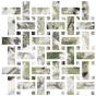 Fioranese Sound of Marbles Screziato Vivace mosaico weave swatch