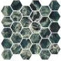 Fioranese Sound of Marbles Verde Intenso mosaico exa swatch